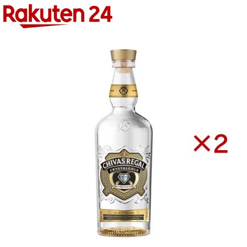 お店TOP＞水・飲料＞お酒＞蒸留酒＞ウイスキー＞シーバスリーガル クリスタルゴールド (700ml×2セット)【シーバスリーガル クリスタルゴールドの商品詳細】●「シーバスリーガル クリスタルゴールド」は、スコッチウイスキーとして世界的に名高い同ブランドの常識を覆した商品でした。●特別に設計されたブレンドを先駆的なろ過工程で磨き上げ、ブランドのシグネチャースタイルとクラフトマンシップを保ちながら、驚くほどのスムースさとクリスタルのような透明感を実現しています。●シーバスリーガルはそのブレンディング技術を活かして、クラフツマンシップと伝統を再定義する蒸留酒を生み出しました。●温度・ろ過流量・アルコール度数のバランスを取るためのろ過プロセスを採用し、特注のオーク樽で熟成された黄金色のスコットランドの蒸留酒を、無色透明へと変えました。●オーク樽熟成スピリッツの奥行きある味わいと、スピリッツならではのミクサビリティが融合した本商品は、フレッシュで洗練された味わいを求める夕暮れ時のシーンに最適。●ストレートやロックはもちろん、ホワイトスピリッツに代わる選択肢としてカクテルシーンに可能性を広げます。★テイスティングノート●アロマ：アップルパイ、バニラファッジ、クリーミーなバタースコッチ、オレンジピールのニュアンス●味わい：甘い赤リンゴ、ジューシーな洋ナシ、シナモンとジンジャーの温かなほのめき●フィニッシュ：滑らかで甘くほのかにスパイシー★おすすめの飲み方●CHIVAS REGAL CRYSTALGOLD FASHIONED(クリスタルゴールド ファッションド)●シーバスリーガル クリスタルゴールド：60 ml ●シュガーシロップ：10 ml ●ビターズ：2 滴●飾り用：オレンジの皮とローズマリーの若芽 ★作り方●グラスに氷(クラッシュアイス)を入れます。●すべての材料をグラスに注ぎます。●グラスが冷たくなるまでステア。オレンジの皮とローズマリーの若芽を飾って出来上がり。※本製品は、日本の酒税法上「ウイスキー」に分類され、その表示が義務付けられていますが英国の規制に基づく分類では「スピリット・ドリンク」となります。●アルコール度数：40度【召し上がり方】トニックウオーター割やオールドファッションドなどのウイスキーカクテルに【品名・名称】ウイスキー【シーバスリーガル クリスタルゴールドの原材料】モルト、グレーン【栄養成分】記載なし【アレルギー物質】記載なし【保存方法】直射日光を避け、温度差の少ない、乾燥しすぎない冷暗な場所で保存。強いにおいのものとは一緒にしないでください。【注意事項】・飲酒は20歳を過ぎてから。・飲酒運転は法律で禁止されています。・妊娠中や授乳期の飲酒は、胎児・乳児の発育に悪影響を与えるおそれがあります。・お酒は適量を。【原産国】スコットランド【ブランド】シーバスリーガル (CHIVAS REGAL)【発売元、製造元、輸入元又は販売元】ペルノ・リカール・ジャパン20歳未満の方は、お酒をお買い上げいただけません。お酒は20歳になってから。※説明文は単品の内容です。リニューアルに伴い、パッケージ・内容等予告なく変更する場合がございます。予めご了承ください。・単品JAN：5000299643105ペルノ・リカール・ジャパン東京都文京区後楽2-6-103-5802-2756広告文責：楽天グループ株式会社電話：050-5577-5043[アルコール飲料/ブランド：シーバスリーガル (CHIVAS REGAL)/]