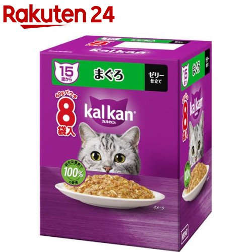 カルカン パウチ まぐろ 成猫 キャットフード ウェットフード(12袋入×8セット(1袋60g))【カルカン パウチ】[キャットフード ウェットフード]