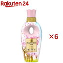 レノア ハピネス 夢ふわタッチ 柔軟剤 さくら 本体(450ml×6セット)【レノアハピネス】