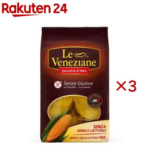 レ・ヴェネツィアーネ コーンパスタ カッペリーニ(250g×3セット)