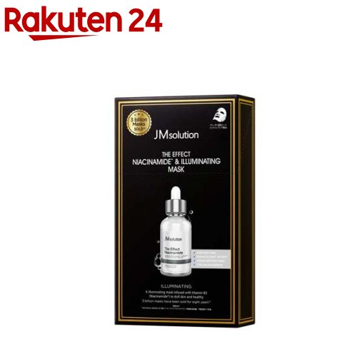 JMソリューション ザ・エフェクト ナイアシンアミド＆イルミネイティングマスク(10枚入)