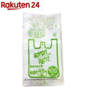 エプロンライト 無地手提げ袋 半透明 45号 2L(100枚入)【オルディ】