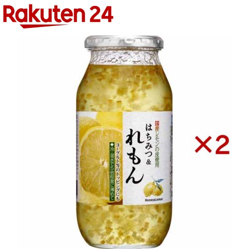 はちみつ&れもん(810g×2セット)【加藤美蜂園本舗】