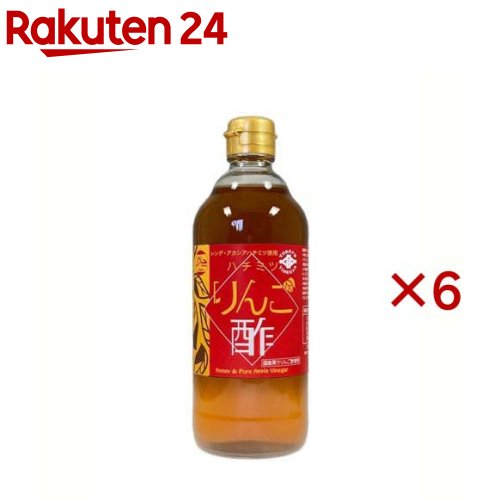 ハチミツりんご酢(500ml×6セット)