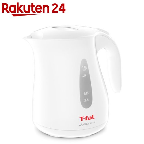 ティファール ジャスティン T-fal ジャスティン プラス490 ホワイト 1.2L KO4901JP(1個)【ティファール(T-fal)】