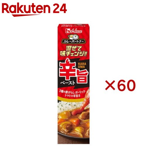 カレーパートナー 辛旨ペースト(40g×60セット)【カレーパートナー】