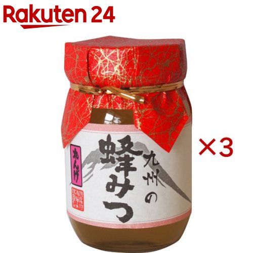 九州のれんげ蜂蜜(500g×3セット)【川口養蜂場】