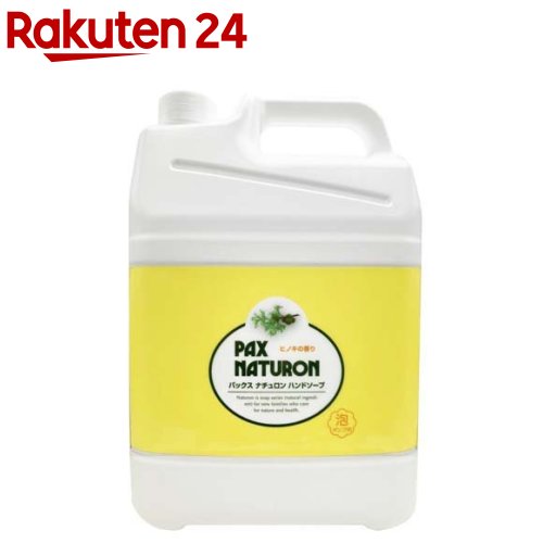 パックスナチュロン ハンドソープ 大容量(5L)【パックスナチュロン(PAX NATURON)】[手荒れ予防 料理 石けん 敏感肌 …