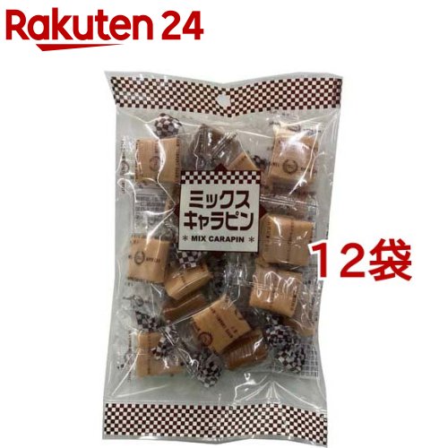 キャラメル 日邦製菓 ミックスキャラピン(155g*12袋セット)