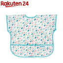 バンキンス ジュニアビブ USA発食事用防水ジュニアビブ 1～3歳 Raindrops(1枚入)【バンキンス(bumkins)】