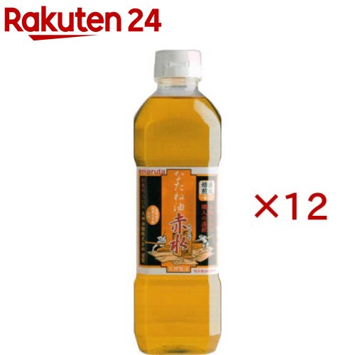 お店TOP＞フード＞調味料・油＞食用油＞なたね油(菜種油)＞なたね油 赤水 (600g×12セット)【なたね油 赤水の商品詳細】●厳選した非遺伝子組換え菜種を昔ながらの製法で焙煎、搾油し菜種本来の甘味、香りを引き出した油です。●直火焙煎の圧搾製法、一番しぼりです。●揚げ物、炒め物全般にご使用いただけます。特に唐揚げ、とんかつ等の揚げ物にお薦めです。●本商品の原材料は生産流通を管理しています。【なたね油 赤水の原材料】食用なたね油【注意事項】・油は加熱しすぎると発煙、発火します。その場を離れるときは、必ず火を消してください。・加熱した油に水が入ると、油が飛びはね、やけどすることがあります。・プラスチック容器は、熱い油を入れると容器が変形し、油がこぼれることがあります。・食用油は、光や空気にふれると風味が変わります。涼しく暗い場所に保存し、開封後はお早め(1〜2ヶ月)にお召し上がりください。【原産国】日本【発売元、製造元、輸入元又は販売元】太田油脂※説明文は単品の内容です。リニューアルに伴い、パッケージ・内容等予告なく変更する場合がございます。予めご了承ください。(菜種油 ナタネ油 あかみず せきすい アカミズ セキスイ)・単品JAN：4962311030083太田油脂444-0825 愛知県岡崎市福岡町字下荒追280120-313-577広告文責：楽天グループ株式会社電話：050-5577-5043[調味料]