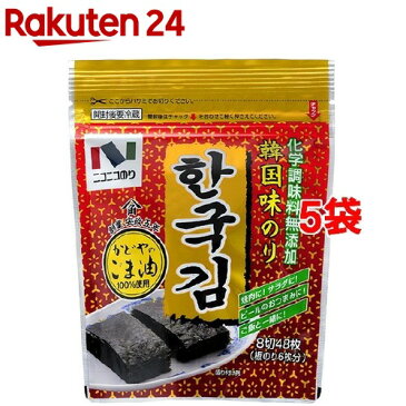 韓国味のり(8切48枚入*5コセット)