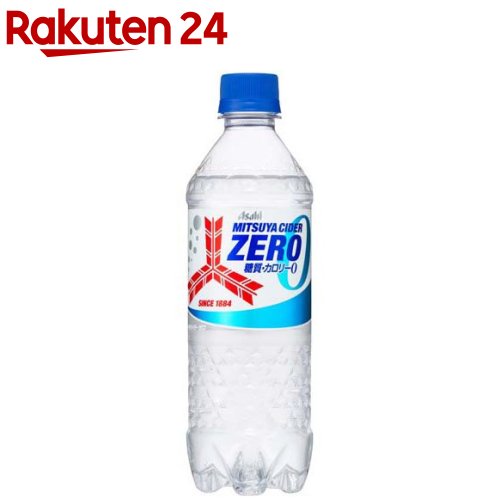 三ツ矢サイダー ゼロ(500ml×24本入)【三ツ矢】[炭酸飲料 炭酸]のサムネイル