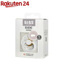 BIBS おしゃぶり ボヘミ 1PK サイズ1 White(1個)