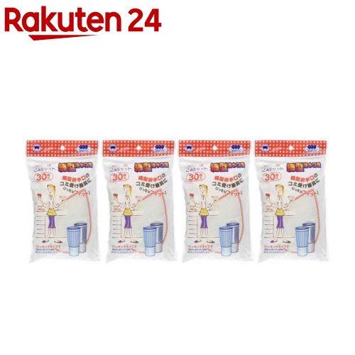 ボンスター 水切りゴミ袋 ごみシャット 細型排水口用 M-271(30枚×4個)