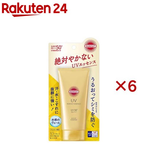 サンカットR パーフェクトUV エッセンス(80g×6セット)【サンカット】