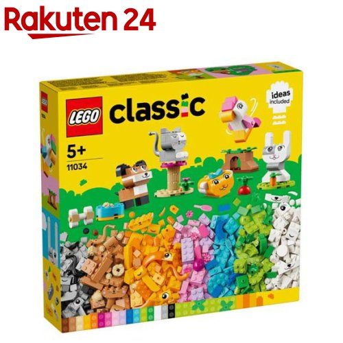 レゴ クラシック レゴ(LEGO) クラシック ペットをつくろう 11034(1個)【レゴ(LEGO)】[おもちゃ 玩具 女の子 男の子 子供 4歳 5歳 6歳 7歳]