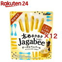 太めホクホクJagabee チーズ＆ペッパー味(35g×12セット)