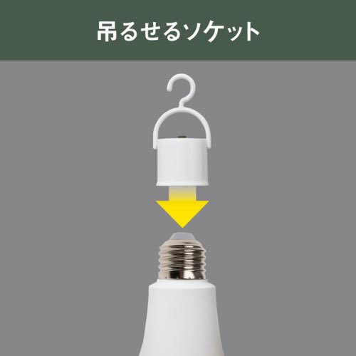 ムサシ 充電式LED電球 R-LED60N(1台) [3]