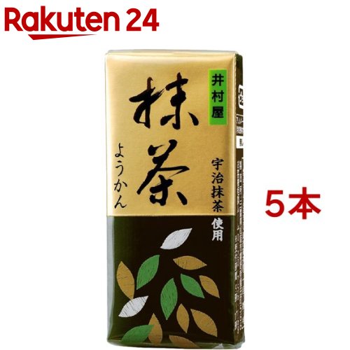 井村屋 ミニようかん 抹茶 58g*5本セット 【井村屋】