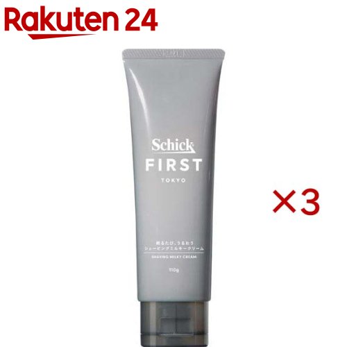 シックファースト シェービング ミルキークリーム(110g×3セット)【シック】