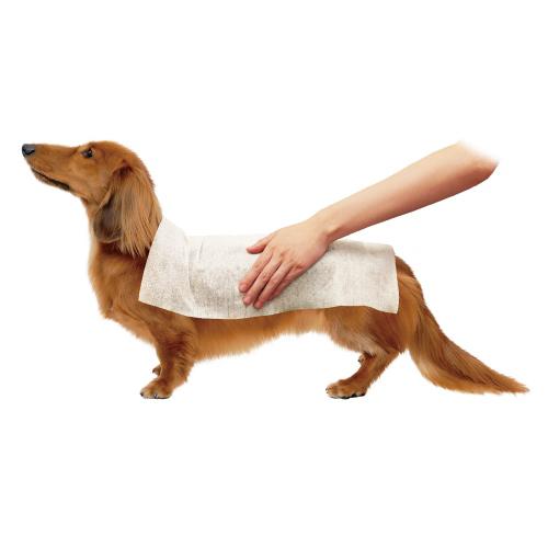 ドギーマン ウエットシャンプータオル 犬用 大判(3個入×6セット(1個28枚))【ドギー...