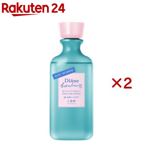 ダイアンボヌール アイスバスエッセンス ピーチティーソルベの香り 約11回分(280ml×2セット)【ダイアンボヌール】