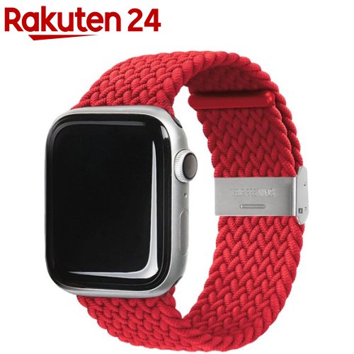 EGARDEN Apple Watch 44mm／42mm用 LOOP BAND レッド(1個)【EGARDEN】