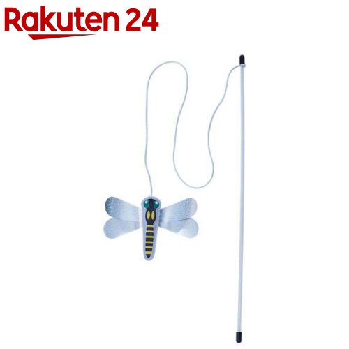 カシャカシャじゃらし 白銀なトンボ(1個)【ペティオ(Petio)】