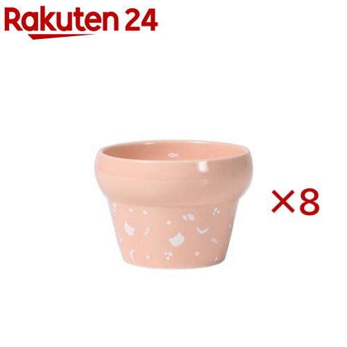 Tableware - にゃんプレボウルサーモンピンク(8セット)