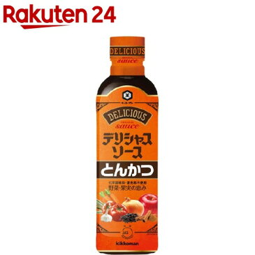 キッコーマン デリシャスソース とんかつ(500mL)【キッコーマン】