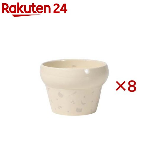 Tableware - にゃんプレボウルベージュ(8セット)