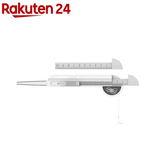 メジャーが付いたギザノコ刃カッター MGC-101WG(1個)