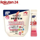 アミノバイタル アミノプロテイン for Woman ストロベリー味(3.8g*30本入*2袋セット)