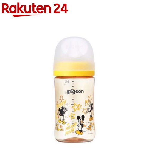 ピジョン 母乳実感 哺乳びん プラスチック Disney 240ml(1個)【母乳実感】のサムネイル