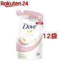 ダヴ ボディウォッシュ ピーチ＆スイートピー つめかえ用(360g*12袋セット)【ダヴ(Dove)】