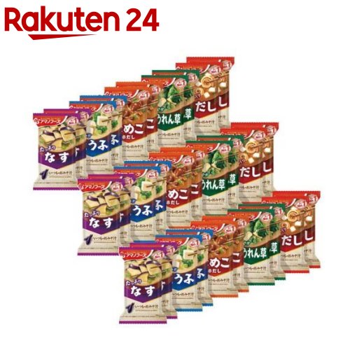 アマノフーズ いつものおみそ汁 5種30食アソートセット(1セット)【アマノフーズ】のサムネイル