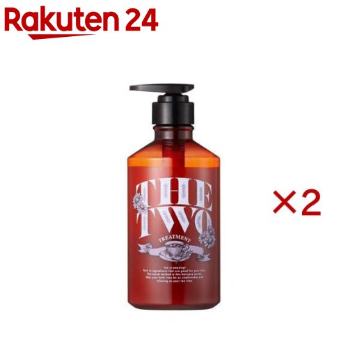 お店TOP＞化粧品＞ヘアケア＞トリートメント・ヘアパック＞トリートメント インバスタイプ＞THE TWO メルティーク リペア ヘアトリートメント (520ml×2セット)商品区分：化粧品【THE TWO メルティーク リペア ヘアトリートメントの商品詳細】「紅茶美容ヘアケア」で煌めくうるさら髪へ濃密補修を叶えるリペアセラムヘアトリートメント●紅茶茶葉が持つチカラに着目●10種の機能性美容液成分*を組み合わせ、うるおいヴェールで満たす●パサつき・うねり・広がりへ濃密うるおいリペア●集中ヒートリペア＆プロテクトトリートメント**で髪の芯までみずみずしく、豊かでなめらかな指通りへ(癒しの時間を演出する本格感あふれる至福の紅茶感／ローズフレーバーティーの香り)*18MEA-誘導体(クオタニウム-33)・セラミドEOP・NG・NP・AG・AP・ナイアシンアミド・γ-ドコサラクトン・2種PPT(加水分解ケラチン・加水分解シルク)(補修・保湿)**γ-ドコサラクトン・メドウフォーム-δ-ラクトン【販売名】TヘアトリートメントTW【使用方法】・シャンプーの後、軽く水気をきり、適量を手にとり髪全体になじませてください。その後よくすすいでください。【成分】水、ステアリルアルコール、グリセリン、PPG-1／PEG-1ステアラミン、ジメチコノール、ビスセテアリルアモジメチコン、セタノール、ミリスチン酸イソプロピル、加水分解ケラチン(羊毛)、加水分解シルク、ナイアシンアミド、γ-ドコサラクトン、メドウフォーム-δ-ラクトン、グリオキシル酸、グリオキシロイルケラチンアミノ酸、グリオキシロイルカルボシステイン、チャ葉エキス、マテチャ葉エキス、アルニカ花エキス、アカヤジオウ根エキス、ショウガ根茎エキス、センブリエキス、オタネニンジン根エキス、ローマカミツレ花エキス、ラウロイルグルタミン酸ジ(フィトステリル／オクチルドデシル)、クオタニウム-18、クオタニウム-33、セラミドEOP、セラミドNG、セラミドNP、セラミドAG、セラミドAP、パルミチン酸アスコルビルリン酸3Na、トコフェロール、リボフラビン、アスパラギン酸、リシンHCl、アラニン、ヒスチジンHCl、アルギニン、セリン、プロリン、グルタミン酸、トレオニン、バリン、ロイシン、グリシン、イソロイシン、フェニルアラニン、タウリン、アラントイン、ベヘントリモニウムクロリド、水添レシチン、フィトステロールズ、イソプロパノール、エタノール、BG、DPG、プロパンジオール、乳酸、ヒドロキシエチルセルロース、セテアレス-7、セテアレス-25、クエン酸、EDTA-2Na、メチルパラベン、フェノキシエタノール、カラメル、ダマスクバラ花油、ホホバ種子油、香料【注意事項】・傷、はれもの、湿疹等異常のある時は使用しないでください。・使用中や使用した肌に直射日光が当たって、赤み、はれ、かゆみ、刺激等の異常が出たら使用を中止し、皮フ科医へご相談ください。そのまま使い続けると症状が悪化することがあります。・目に入らないように注意し、目に入った時はすぐに洗い流してください。・乳幼児の手の届かないところに置いてください。・極端に高温又は低温の場所や直射日光のあたる場所に置かないでください。・天然由来成分を使用しているため香りや色調の変化がみられる場合がありますが、品質上問題ございません。【原産国】日本【発売元、製造元、輸入元又は販売元】インターファーマ株式会社※説明文は単品の内容です。リニューアルに伴い、パッケージ・内容等予告なく変更する場合がございます。予めご了承ください。・単品JAN：4513574042537インターファーマ株式会社東京都港区西麻布3-10-903-6432-9117広告文責：楽天グループ株式会社電話：050-5577-5043[トリートメント]