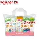 森永 チルミル エコらくパック つめかえセット(2箱入×2セット(1箱800g))【チルミル】
