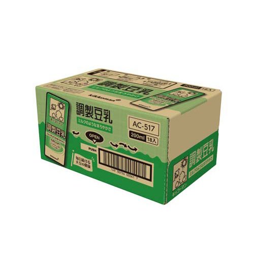 キッコーマン 調製豆乳(200ml*36本セット)【キッコーマン】[たんぱく質]