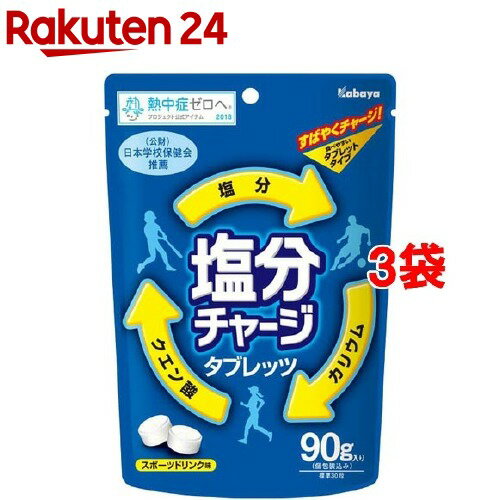 塩分チャージタブレッツ(90g*3袋セット)