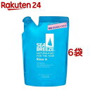 シーブリーズ リンスインシャンプー つめかえ用(400ml 6袋セット)【シーブリーズ】