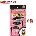 ジャパックス トワれっと トイレコーナー用 黒 手付マチ付 SN06 厚み:0.013mm(30枚入*6コセット)【ジャパックス】
