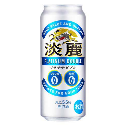 キリン 淡麗プラチナダブル(24本×2セット(1本500ml))【淡麗プラチナダブル】[発泡酒 糖質ゼロ プリン体ゼロ] rakuten24-11287931 楽天24 サンプル画像3