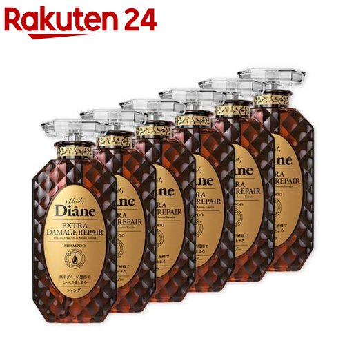 ダイアン パーフェクトビューティ— シャンプー エクストラダメージリペア(450ml*6本セット)【ダイアン パーフェクトビューティー】