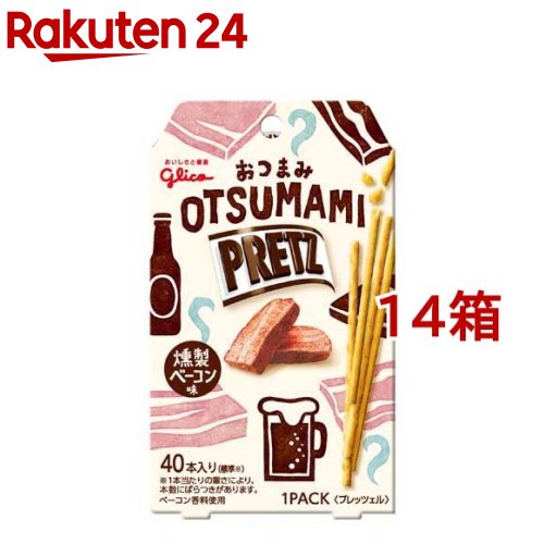 おつまみプリッツ 燻製ベーコン味(24g*14箱セット) 1