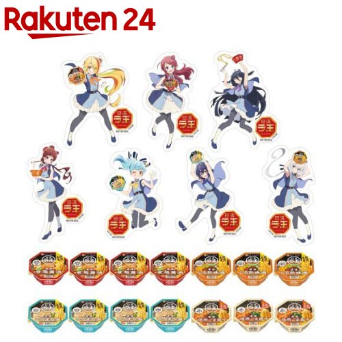 【企画品】日清ラ王×ゾンビランドサガステッカー7種コンプリートセット(1セット)【日清ラ王】