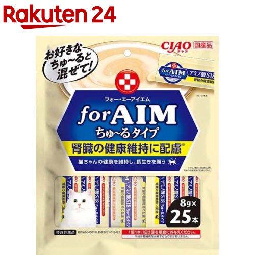 CIAO for AIM ちゅ～る アミノ酸S18(8g*25本入)