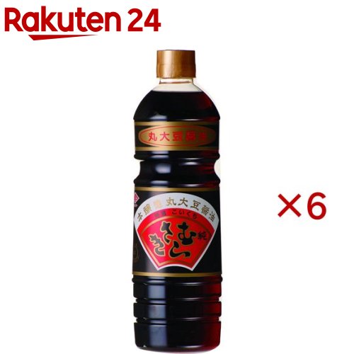 チョーコー醤油 純むらさき(1L×6セット)【チョーコー】