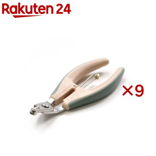 お店TOP＞ペット用品＞グルーミング・グッズ＞ペット用 トリミング用品＞爪切り・爪やすり(犬・猫用)＞ペット美容室 Wカーブ爪切り (9セット)【ペット美容室 Wカーブ爪切りの商品詳細】●刃先を見やすく、切りやすく、刃先をカーブさせた犬・猫用爪切り。●スプリング機能で開くのでラクに切れる。●刃先を手前にカーブさせ、自然な姿勢でカットポイントが見やすい。●刃先さらに横向きにもカーブさせ、より見やすく切りやすい形状に。●ドギーマンのペット美容室。●犬猫用。●ラバーグリップ：抗菌。【使用方法】爪切りを持ち、あいている手でペットの足首をやさしく握ります。※足先を持ち上げるときは、関節が自然に曲がる方向を理解し、無理な方向に曲げないでください。(1)爪の根元を軽く押さえて爪全体をよく見ます。(2)血管や神経を切らないように切ります。【規格概要】サイズ：(約)4*10.7*1.9(cm)耐熱温度：80度／耐冷温度：-20度★材質本体：ABS樹脂、合成ゴム刃：ステンレス【原産国】中国【発売元、製造元、輸入元又は販売元】ドギーマンハヤシこちらの商品は、ペット用の商品です。※説明文は単品の内容です。リニューアルに伴い、パッケージ・内容等予告なく変更する場合がございます。予めご了承ください。・単品JAN：4976555849219ドギーマンハヤシ537-0002 大阪府大阪市東成区深江南1-16-140120-086-192広告文責：楽天グループ株式会社電話：050-5577-5043[ペットのサークル・雑貨など]